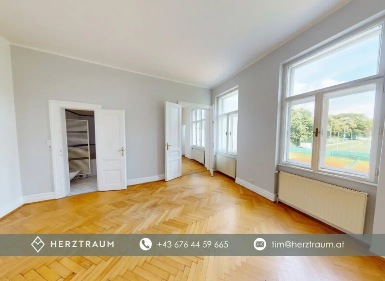 Altbaujuwel mit 117 m² & Balkon – Helle Wohnung mit Weitblick über Wien - PROVISIONSFREI