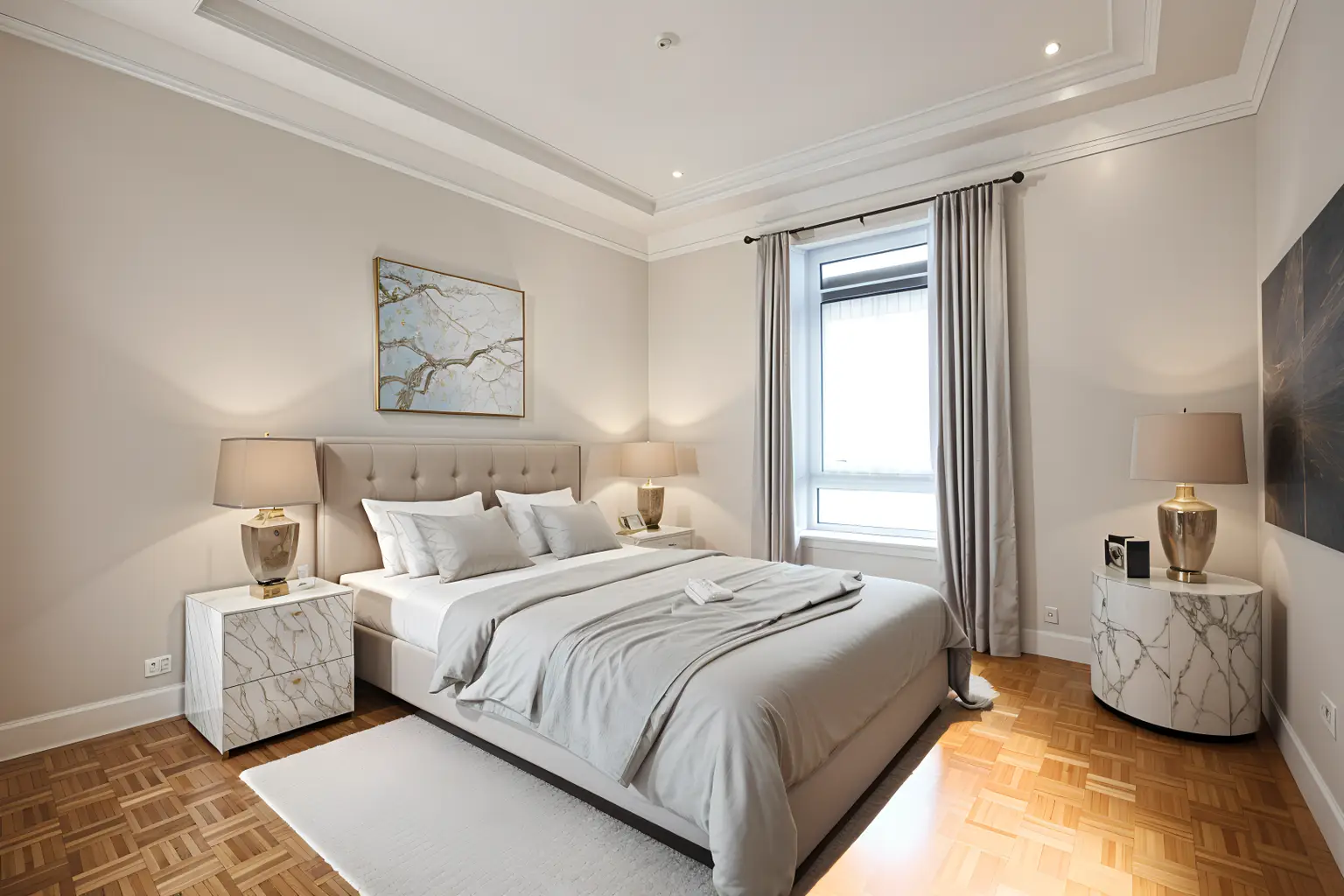 Schlafzimmer KI generiert