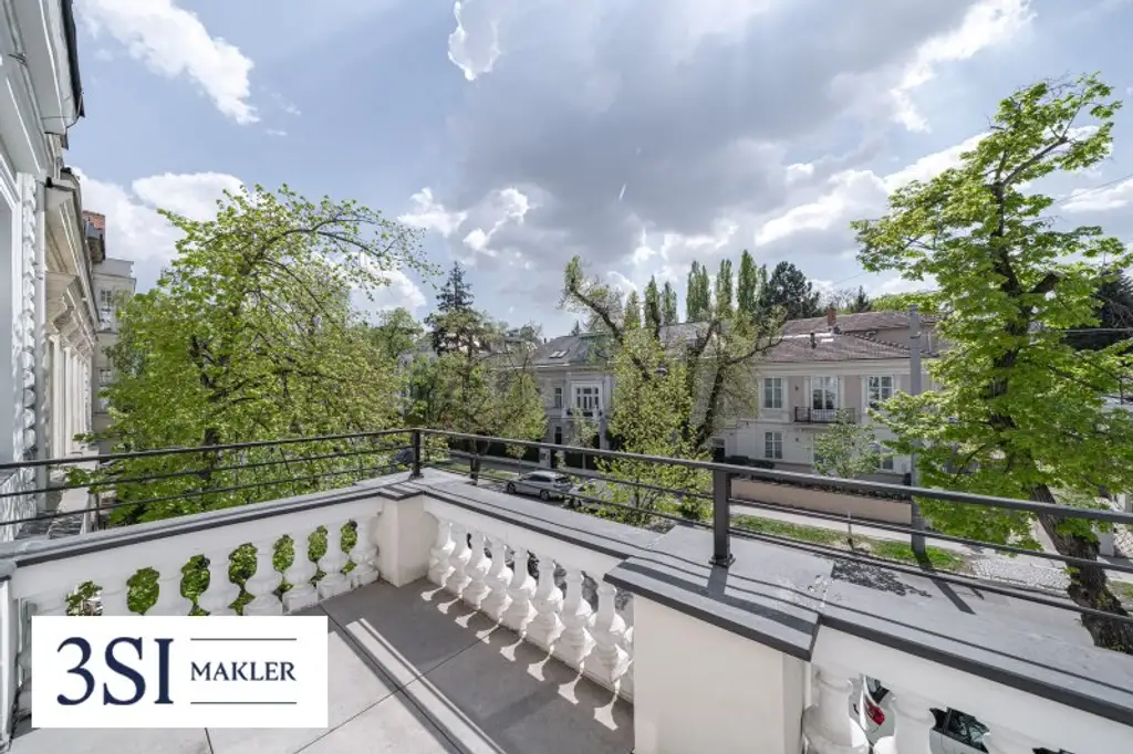 Luxus, Privatsphäre und modernste Eleganz vereint - Architektonisches Juwel in exklusiver Grünruhelage des 19. Bezirks