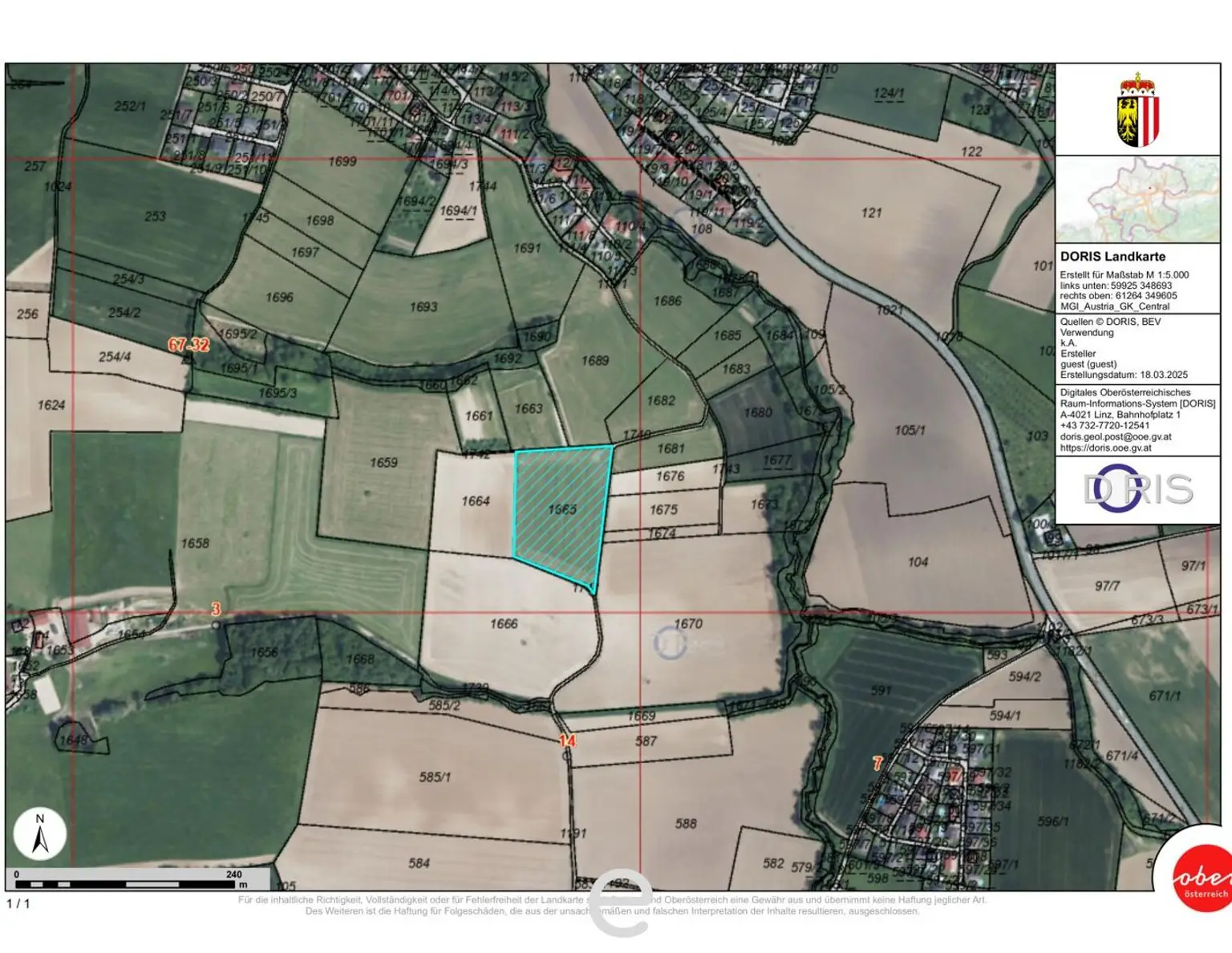Acker mit 1,8 ha in Straßham (nähe Alkoven) zu verkaufen!