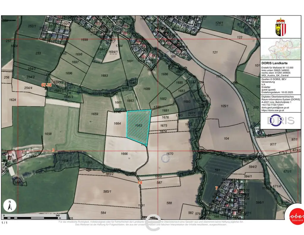 Acker mit 1,8 ha in Straßham (nähe Alkoven) zu verkaufen!