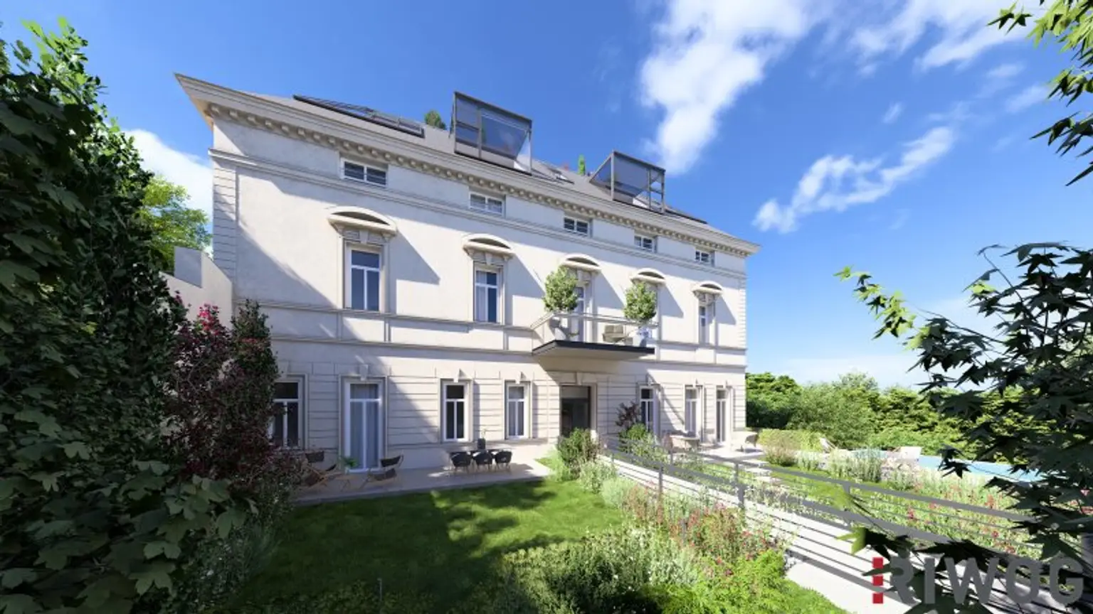 WIENTALBLICK | Herrschaftliche Stilaltbauwohnung mit 4 Zimmern und ca. 4,40m Raumhöhe | Balkon geplant | Parkplätze | sanierungsbedürftig