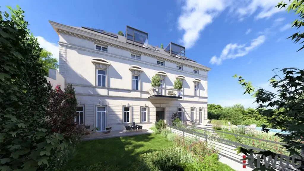 WIENTALBLICK | Herrschaftliche Stilaltbauwohnung mit 4 Zimmern und ca. 4,40m Raumhöhe | Balkon geplant | Parkplätze | sanierungsbedürftig