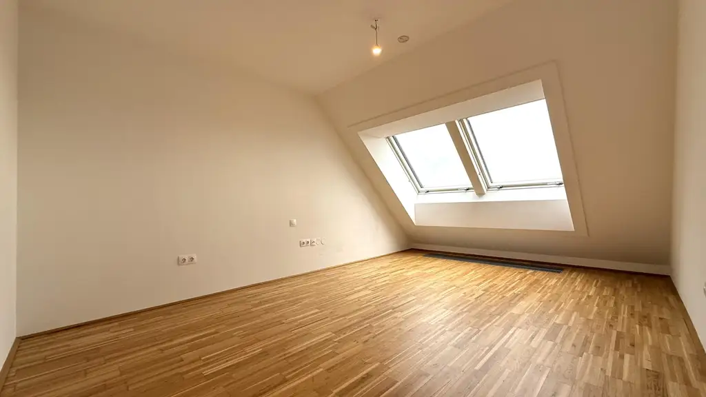 4-Zimmer-Neubauwohnung im 2. Dachgeschoß!  21,32m² Terrassenfläche mit Abendsonne!!