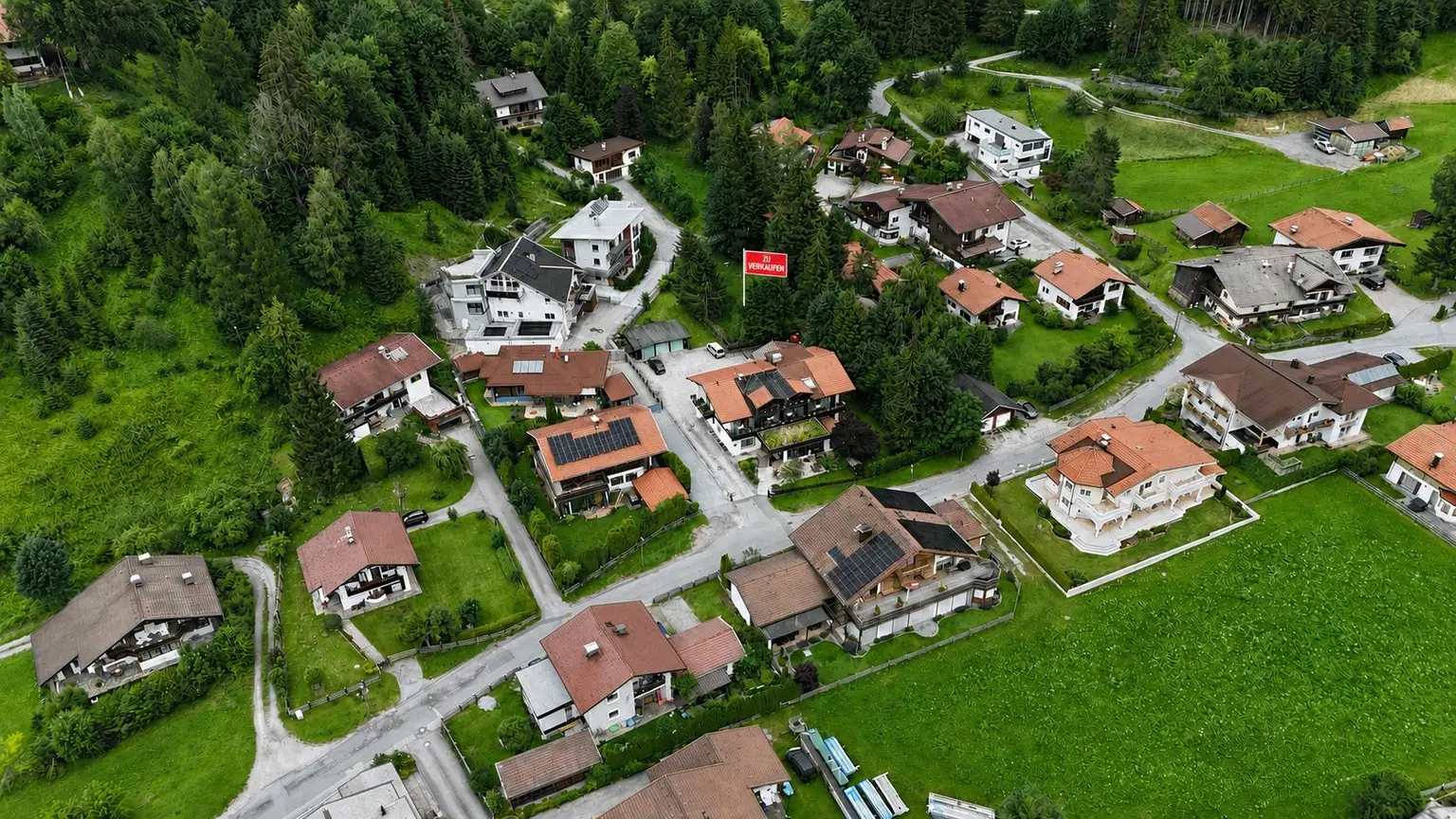 Ehrwald - Grundstück markiert