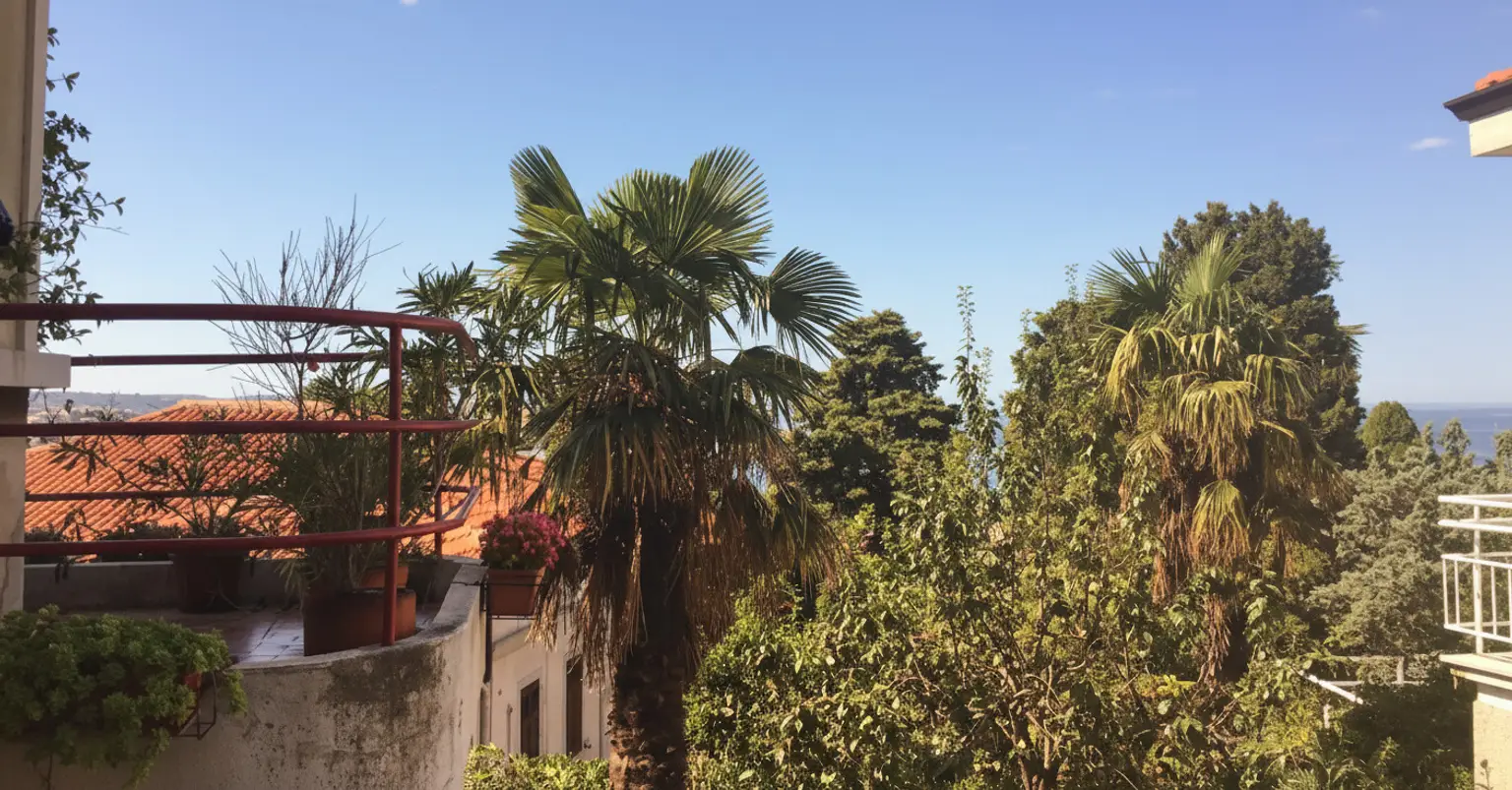 Gemütliches Apartment im Zentrum von Triest | Grün- und Ruhelage