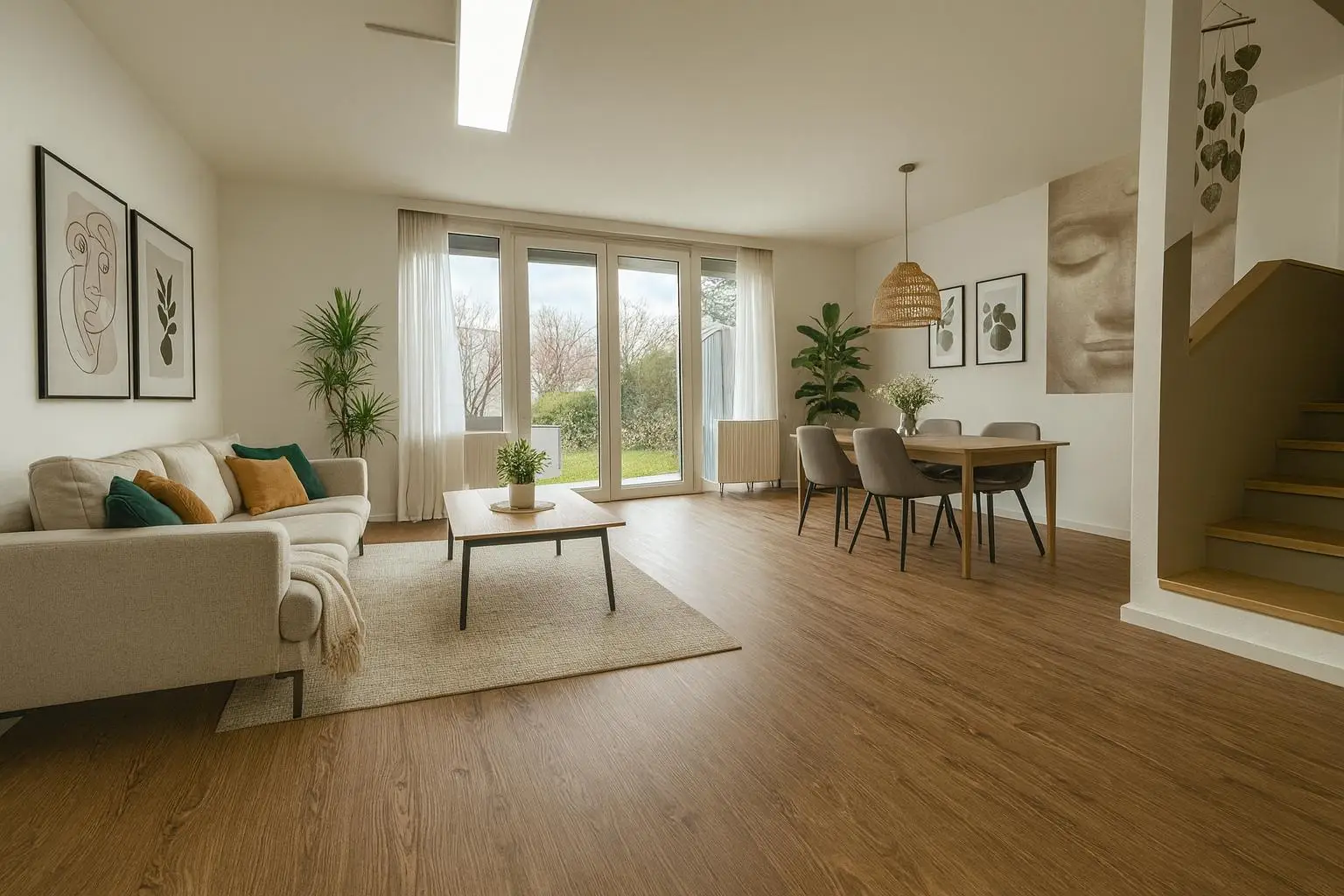 Rendeirng Wohnzimmer