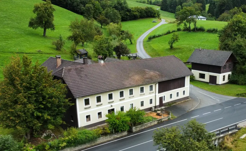 Kleinlandwirtschaft zwischen Gresten und Randegg