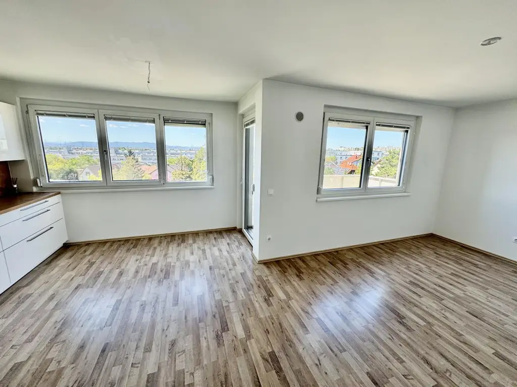 Wohnen mit Traum-Ausblick – 3 Zimmer bei der U1-Station Oberlaa