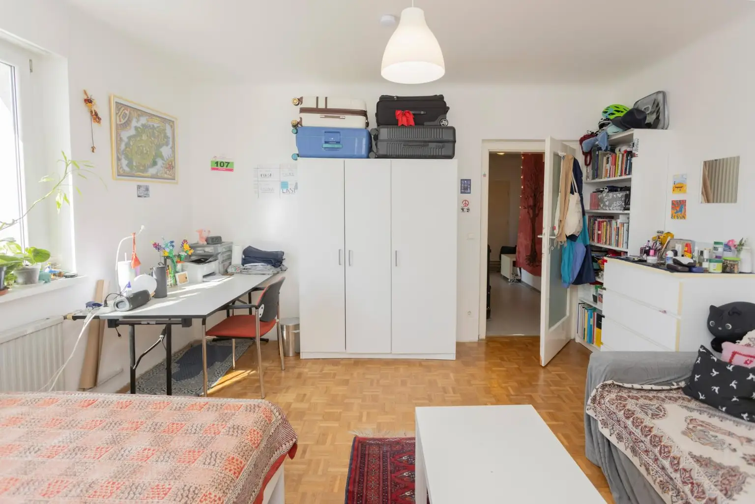 Helle 2-Zimmer Wohnung - 64m² mit Loggia in Wien 1200
