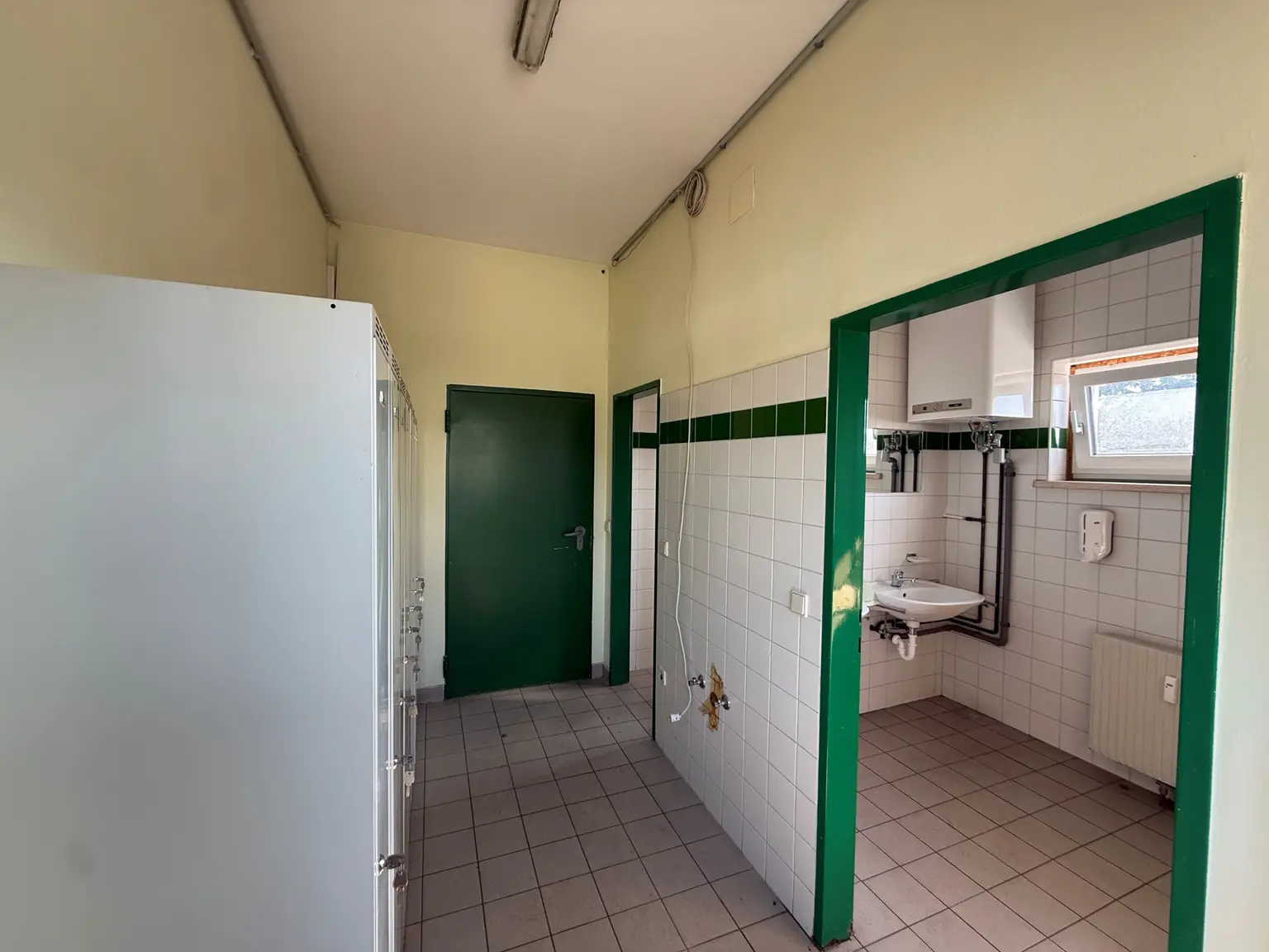 Sanitärräume im Büro