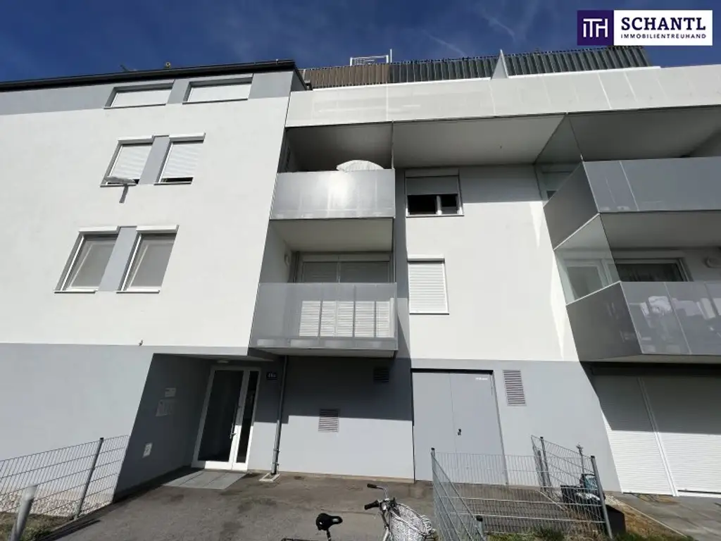 Modern, hell & mit Terrasse – 2-Zimmer-Highlight in der Gymseldorfergasse 48A