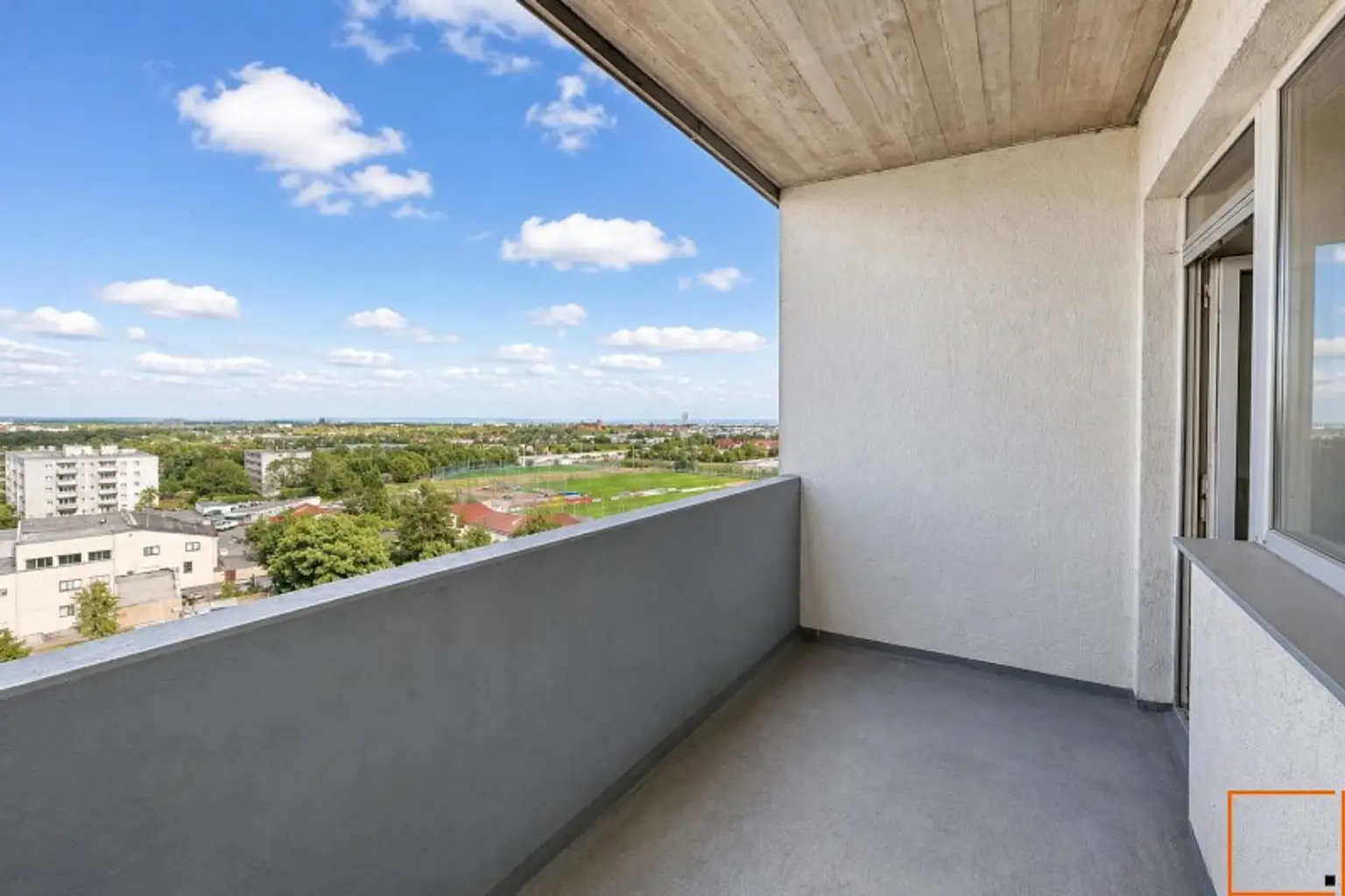 Loggia aus einer zweiten Perspektive