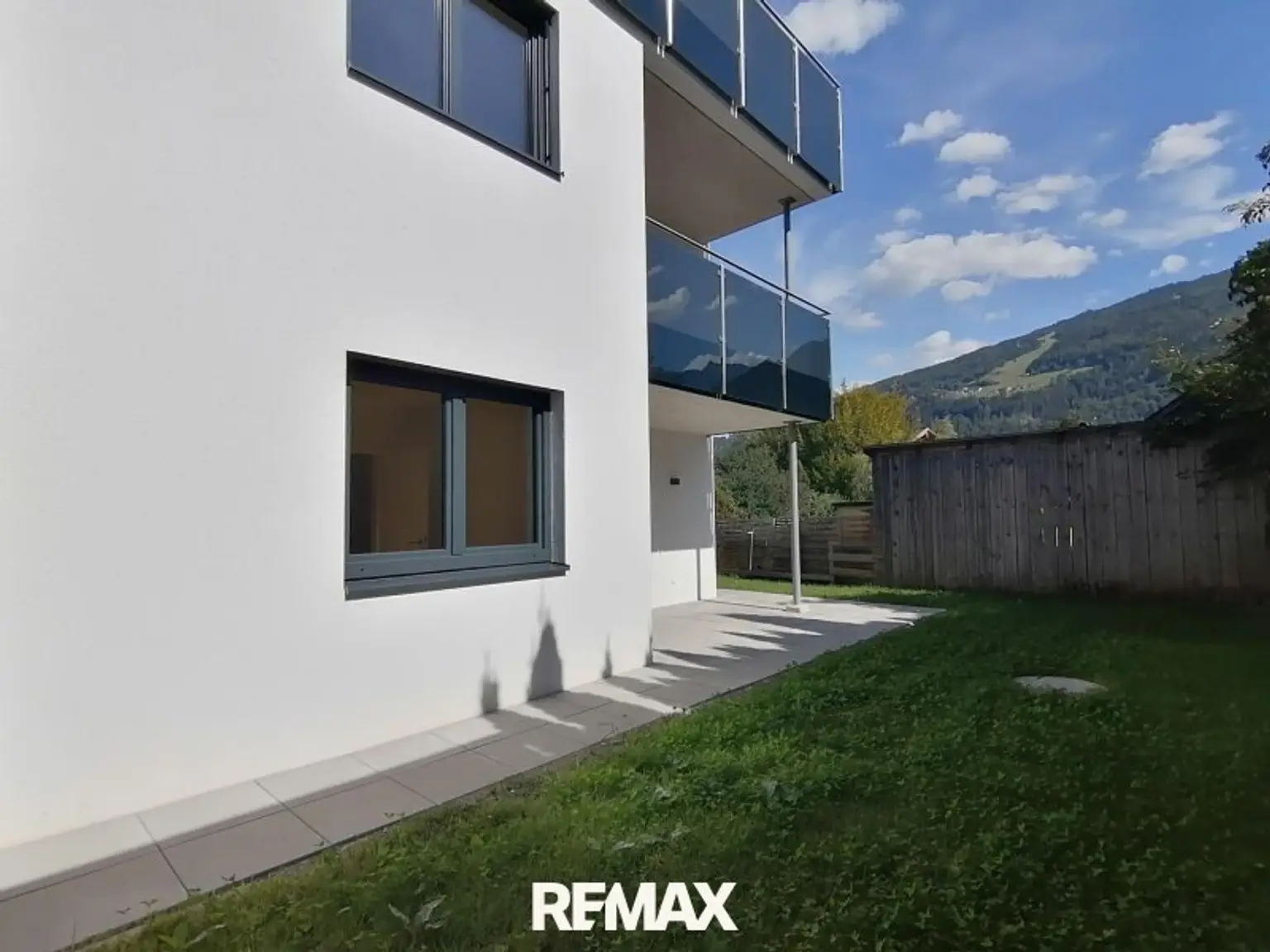 Teil des Garten westseitig