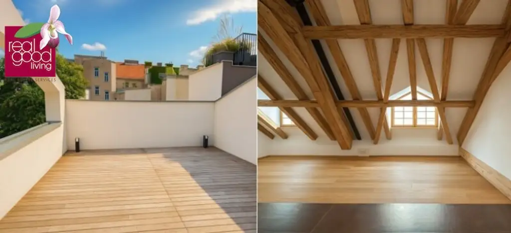 4-Zimmer-Dachgeschoßwohnung mit Galerie & Terrasse in unmittelbarer Nähe zum Karmelitermarkt