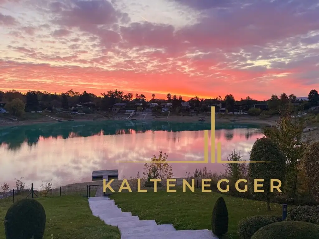 Architektentraum direkt am See