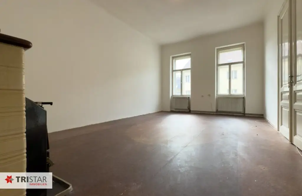 TOP::: WUNDERSCHÖNE KLASSISCHE ALTBAUWOHNUNG IN SEHR GUTER LAGE ZUM SANIEREN – TOP GRUNDRISS – Kauf in 1060 Wien:::