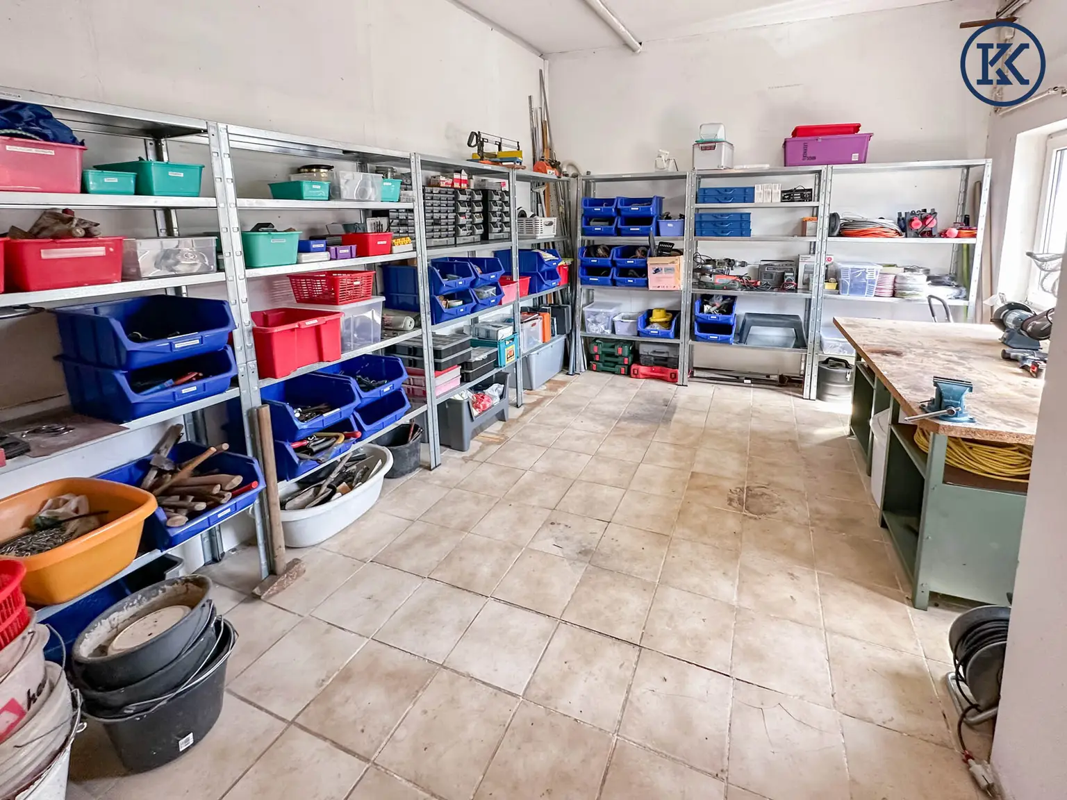 Erdgeschoss Werkstatt