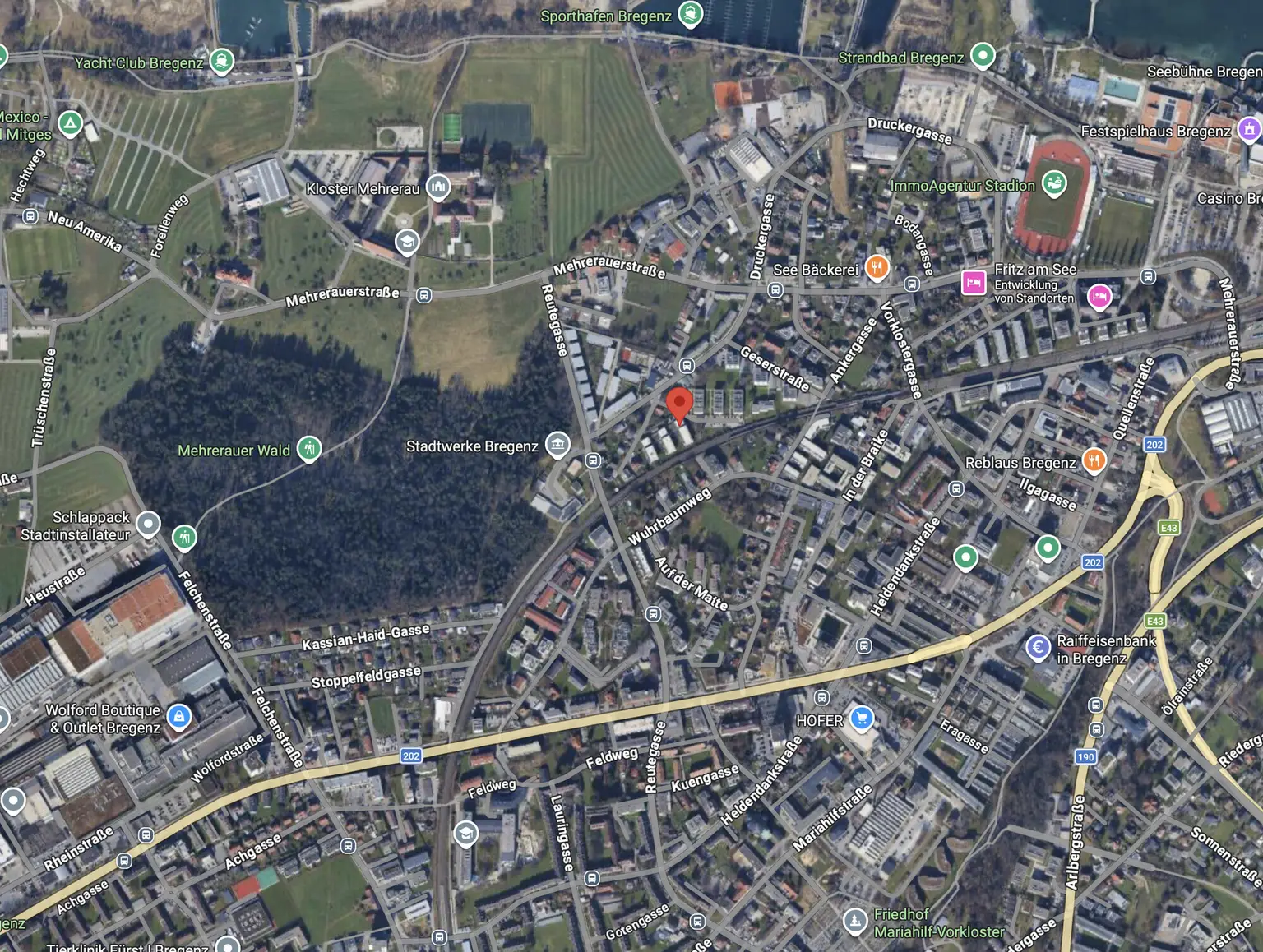 Infrastruktur Quelle Google Maps