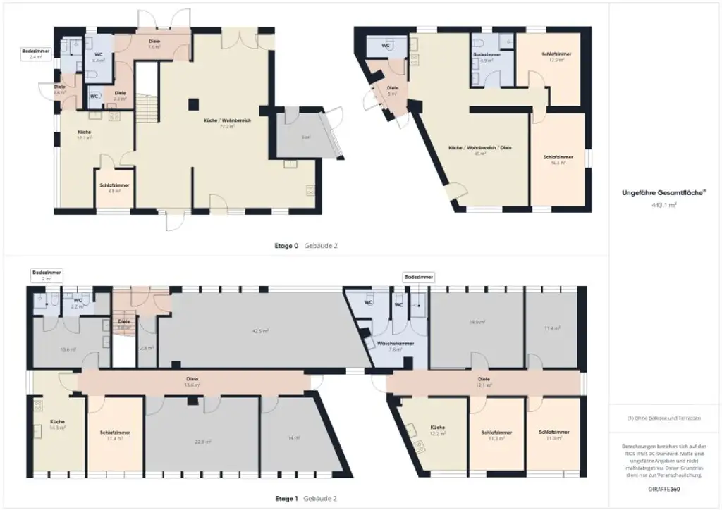 Versammlunghalle / Kirche und Verwaltungsgebäude- ab 4.523€ Kreditrate/ Monat