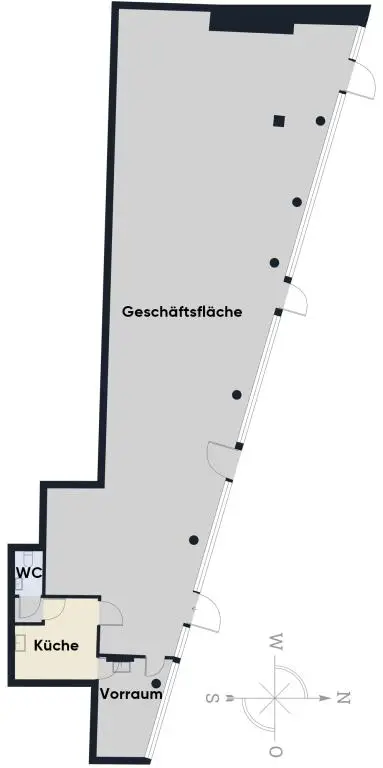 Grundriss ohne Maßstab