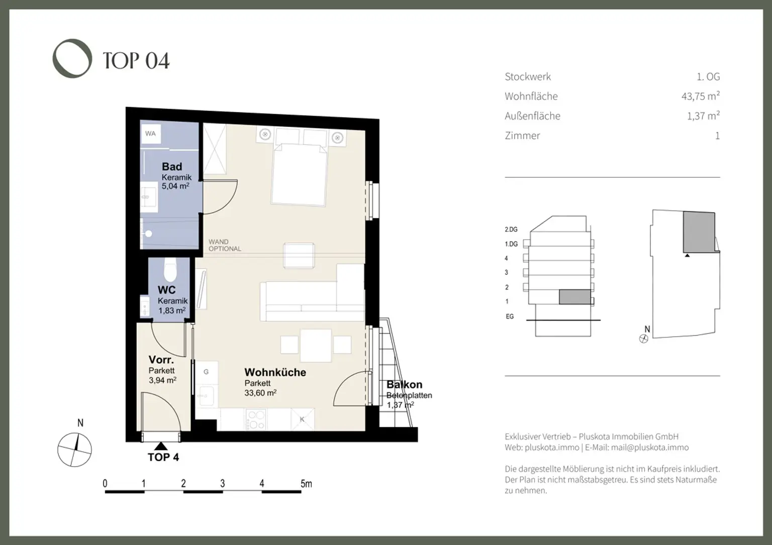 DAS VIVENOT - GRUNDRISS TOP 4