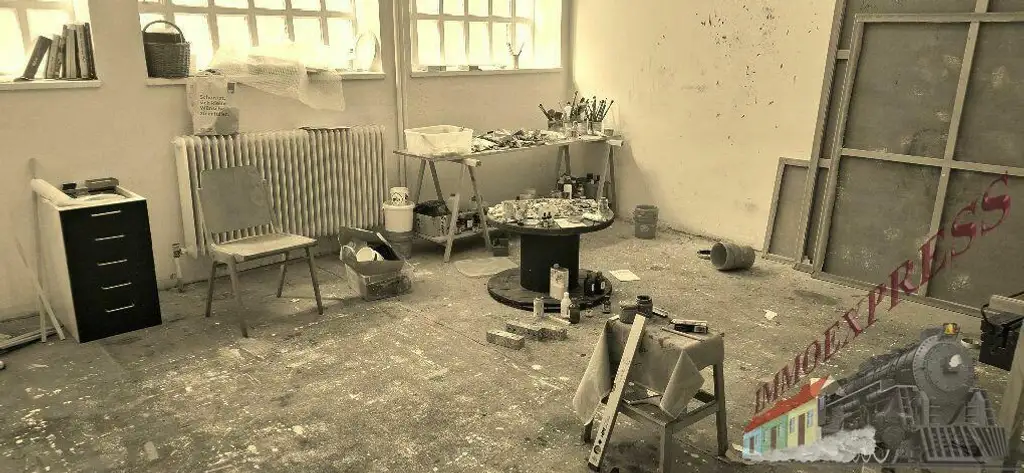 Atelier & Lager unbefristet, Preis  inkl. Heizkosten & Warmwasser, BK und Ust., mit zugeteiltem Parkplatz (Innenhof)