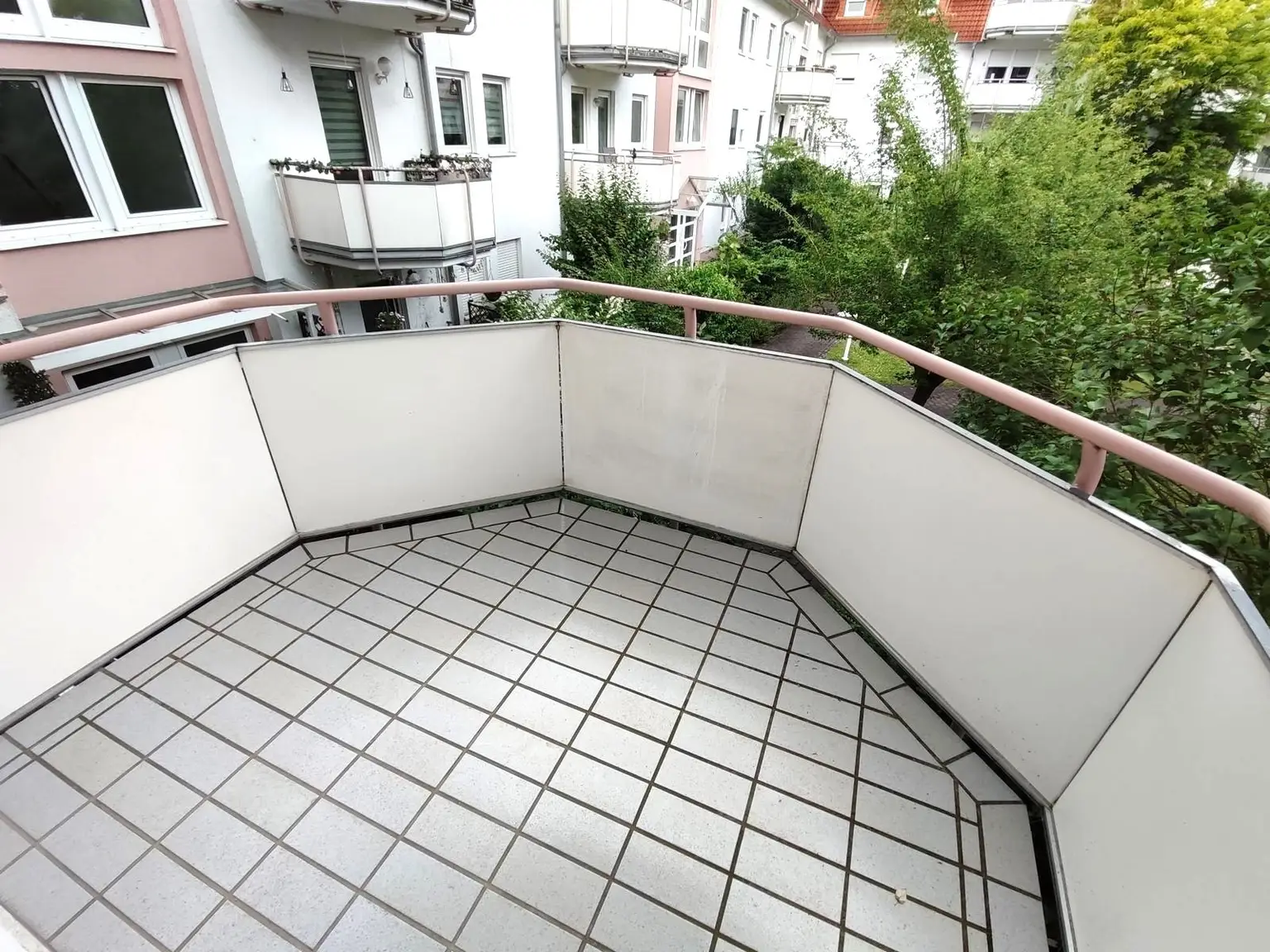 Balkon Innenhof