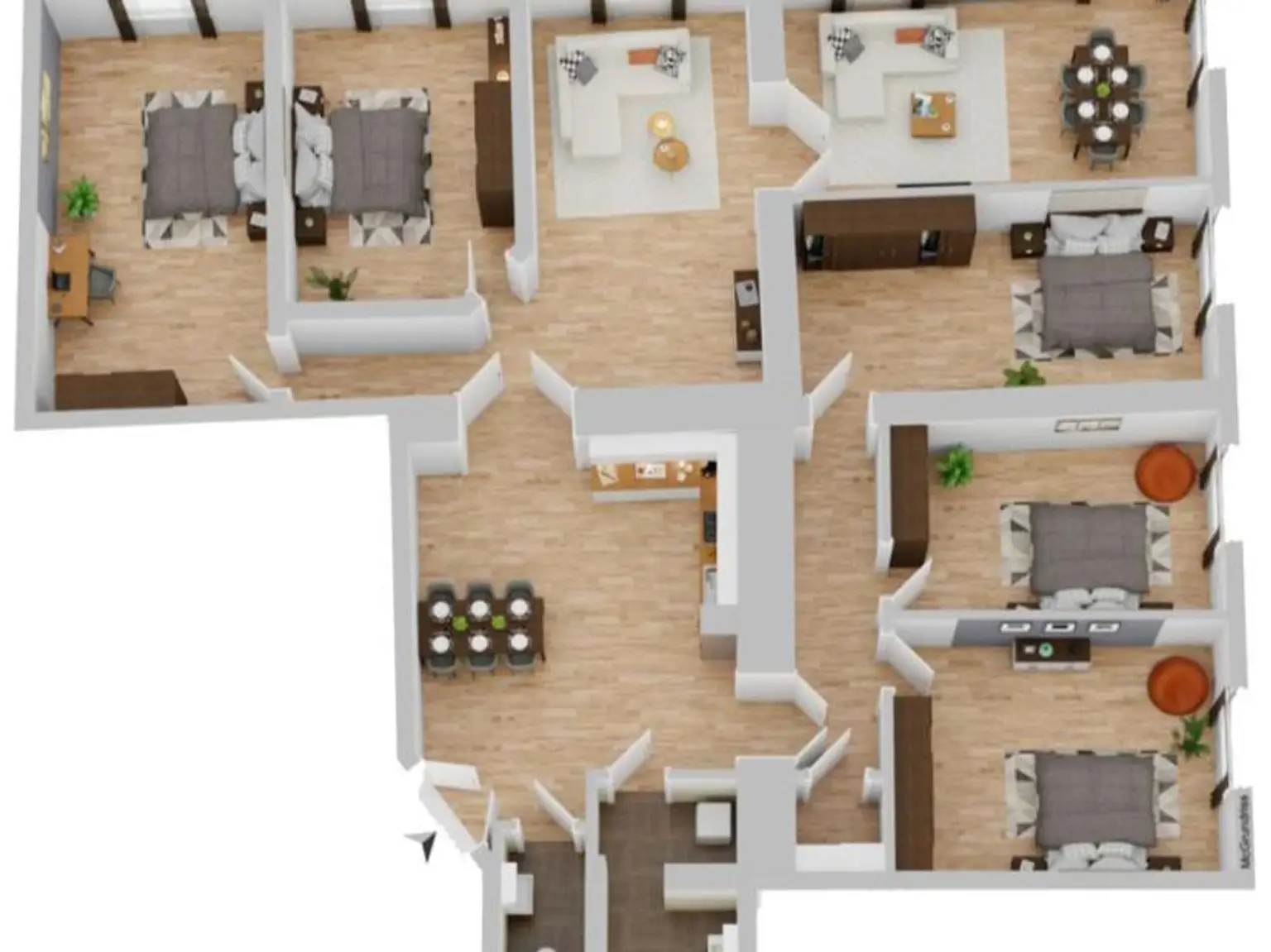 Große, wunderschöne Altbau-Wohnung mit 8 Räumen sucht einen neuen Eigentümer