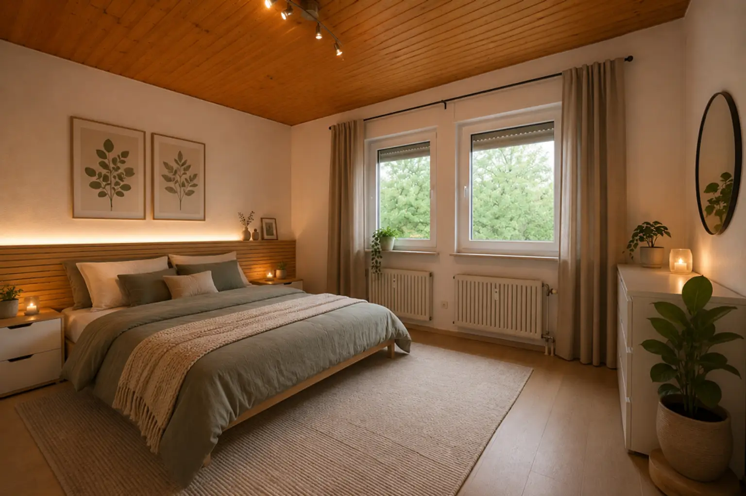 KI-generiert Schlaf/-Kinderzimmer