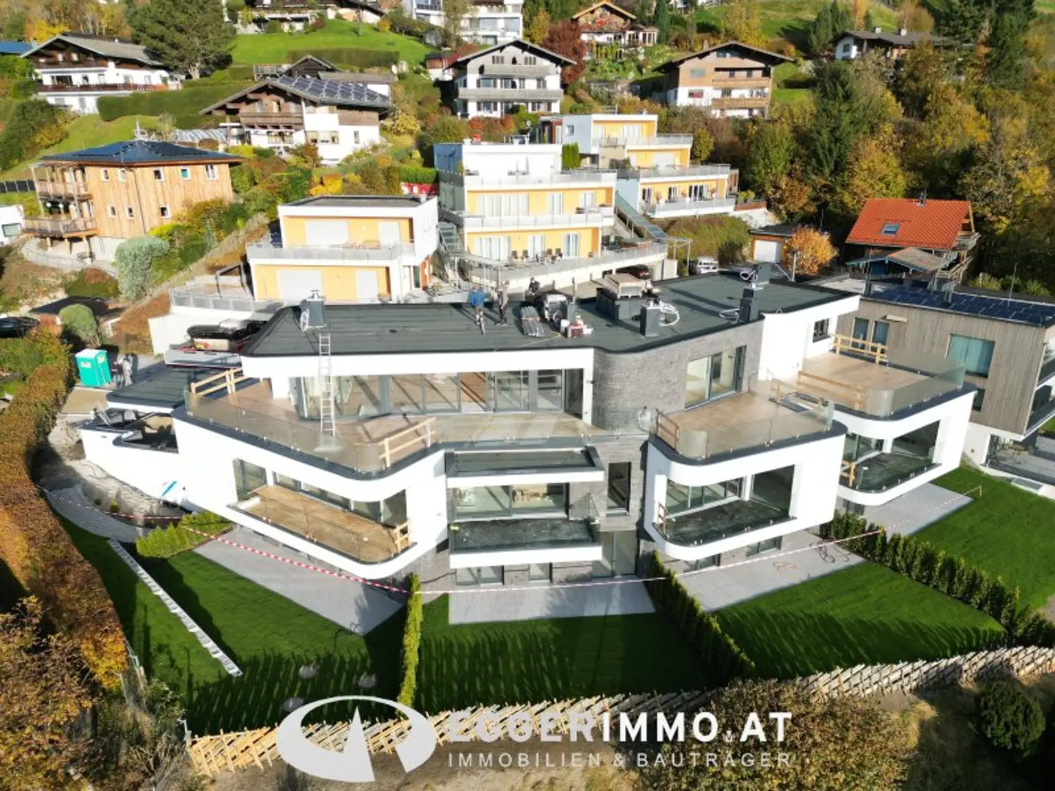 New construction project "Lakeview residence": 5 luxury apartments with a wonderful view to the lake