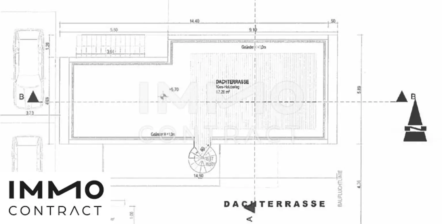Plan Dachterrasse