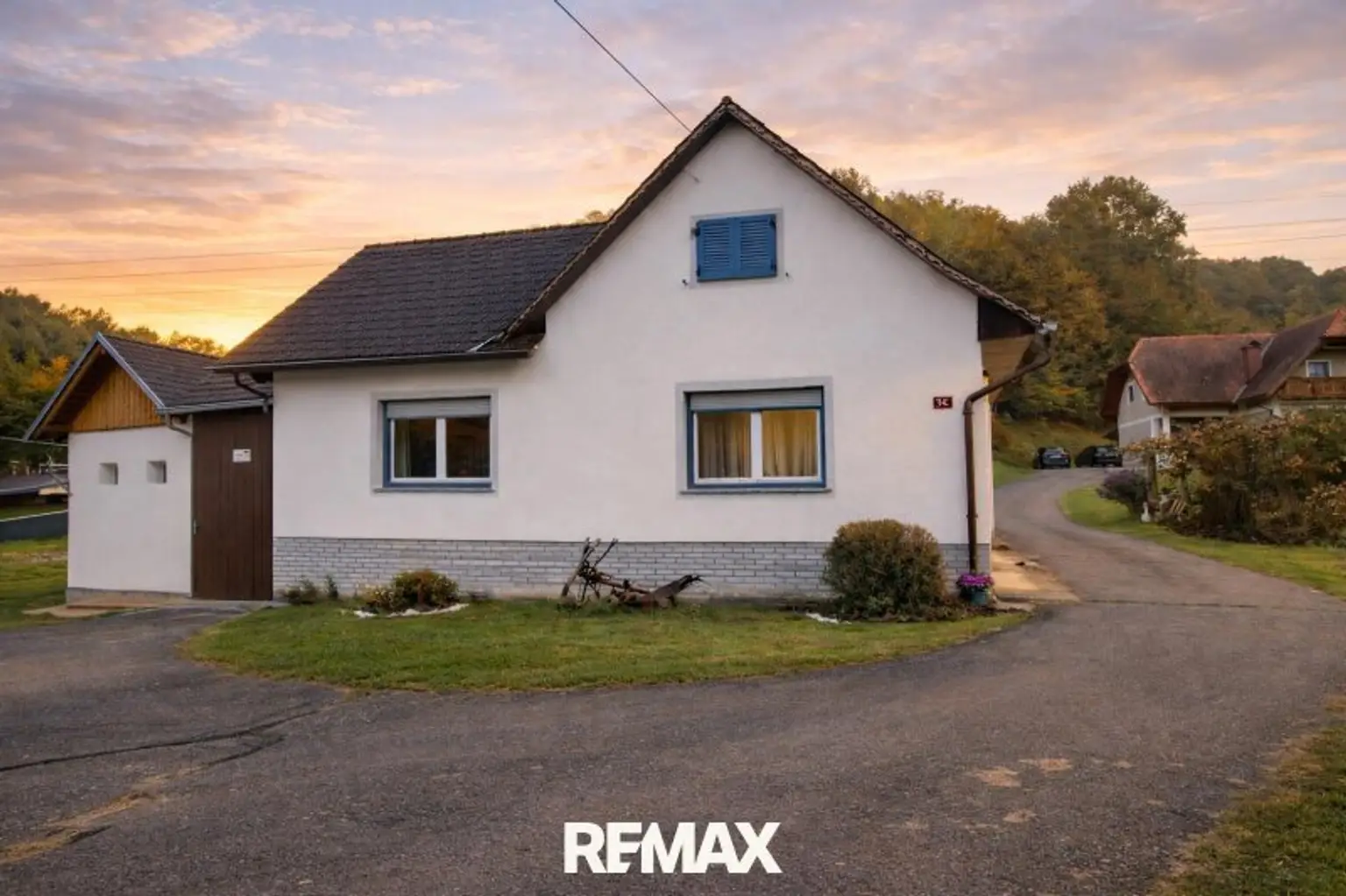 Haus am Abend