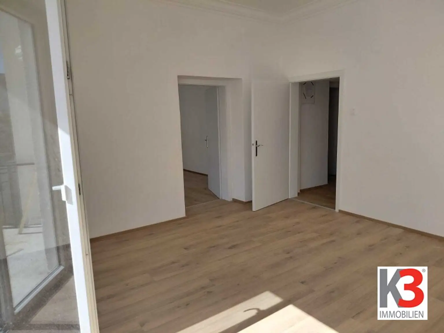 K3 - Mietwohnung mit grossem Balkon in der Nähe vom Bahnhof