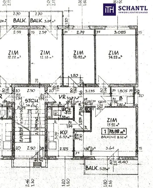 Absolute Grün- und Ruhelage! Gebraucht. Gepflegt. Geliebt! Perfekt aufgeteilte 3-Zimmer + separate Küche / 2 Balkone / Viele Möglichkeiten! Ruhig wohnen, gut leben!