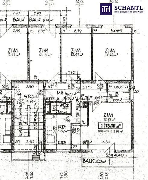Absolute Grün- und Ruhelage! Gebraucht. Gepflegt. Geliebt! Perfekt aufgeteilte 3-Zimmer + separate Küche / 2 Balkone / Viele Möglichkeiten! Ruhig wohnen, gut leben!