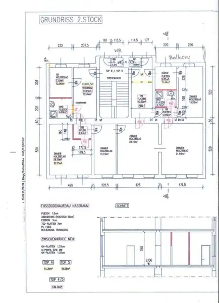 ERSTBEZUG NACH SANIERUNG: Ansprechende 6-Zimmer-Altbauwohnung mit Balkon, unweit von Kutschermarkt