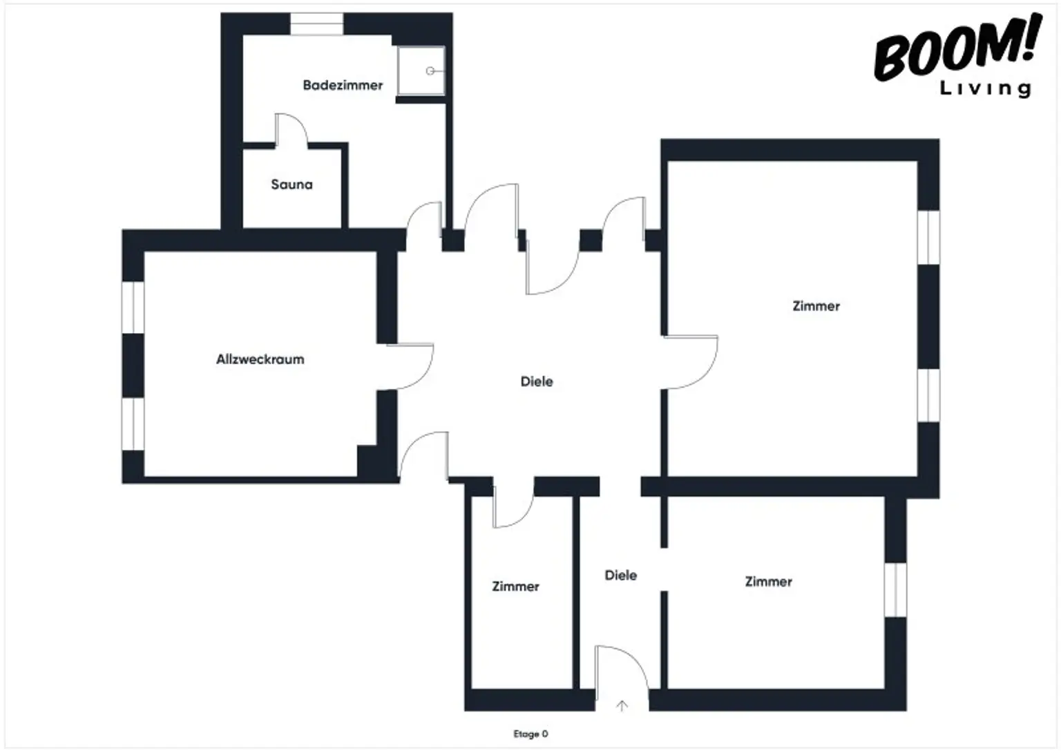 Exklusives Einfamilienhaus mit 8 Zimmern, sonniger Terrasse und weitläufigem Grundstück