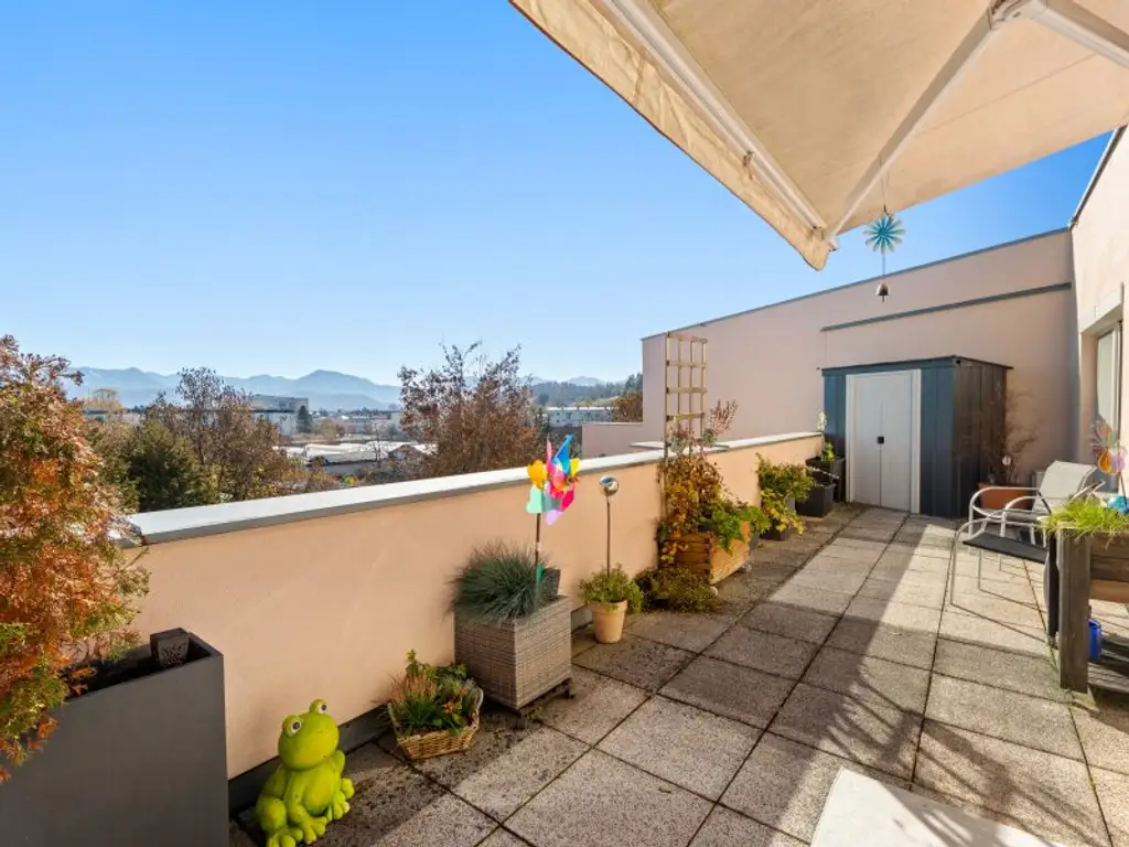 Moderne und schöne 60m² 2 Zi Wohnung mit XL-Terrasse in Feschnig in Aussichtslage - Mantschehofgasse