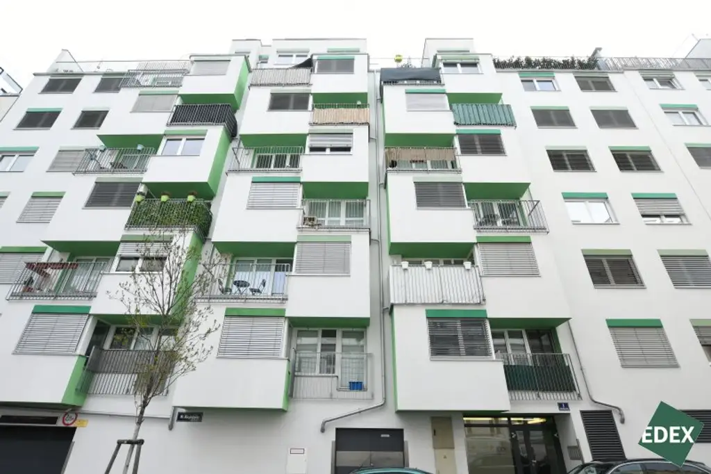 Modernes 2-Zimmer-Apartment mit großer Loggia und optimaler Anbindung im Sonnwendviertel
