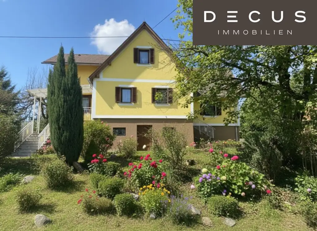 | TRAUMHAFTE IMMOBILIE IN FRAUENTAL AN DER LASSNITZ | CHARMANTE FRÜHSTÜCKSPENSION | INSGES. 3 HÄUSER & NEBENGEBÄUDE  | ca. 16.553m² FLÄCHE  inkl. ca.12.500m² LANDWIRTSCHAFTLICHER FLÄCHE | STEIRISCHES SCHILCHERLAND