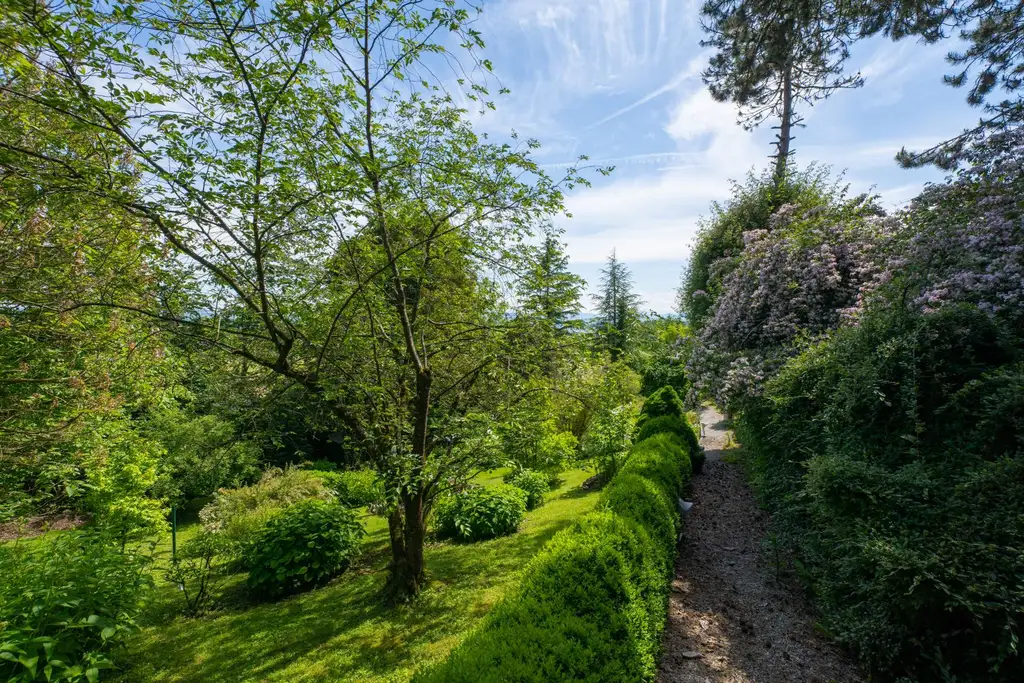 Uneinsehbares Wohnjuwel mit 7.984 m² Grundstück – einzigartiges Naturparadies mit herrlichem Panoramablick am Heuberg in Dietach!