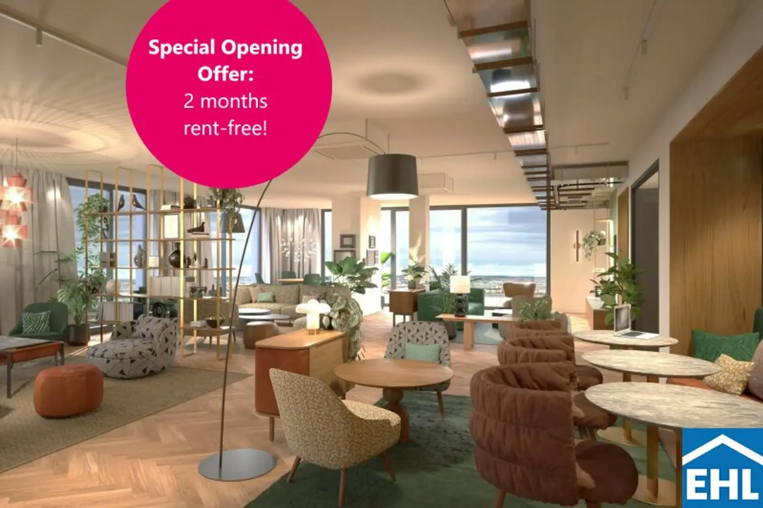 Special Opening Offer: 2 months rent-free!