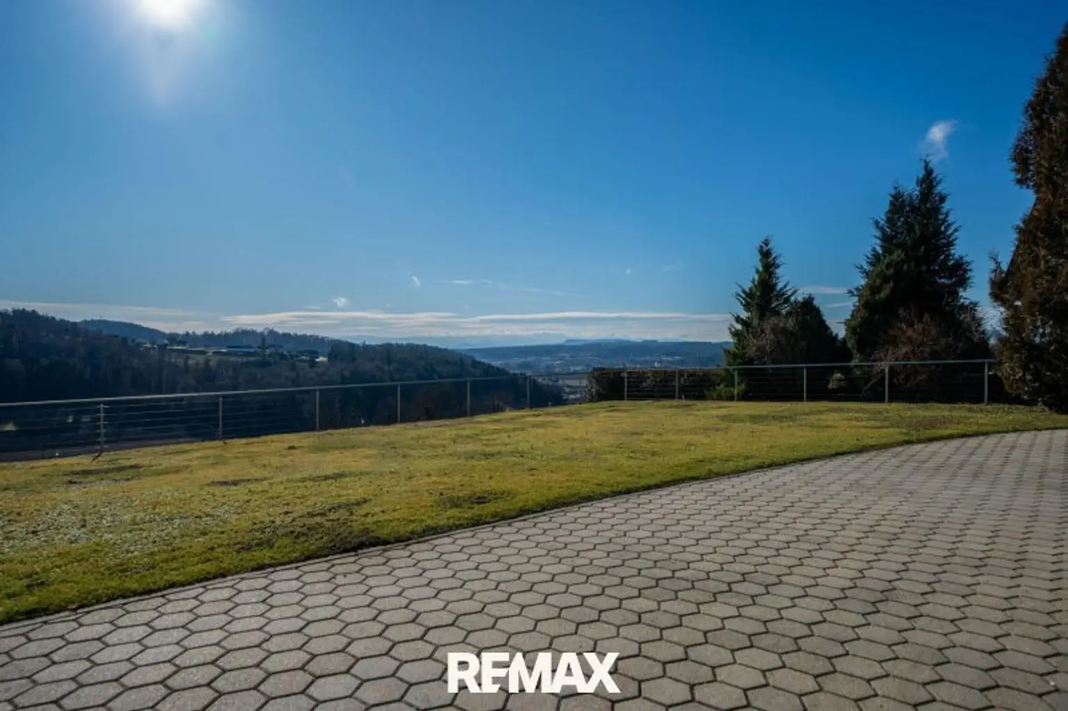 Garten mit Panoramablick