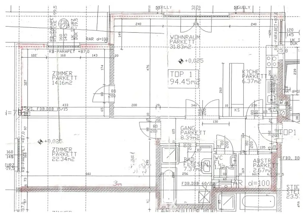 Exklusive 3-Zimmer-Wohnung mit großer Terrasse und Grünblick