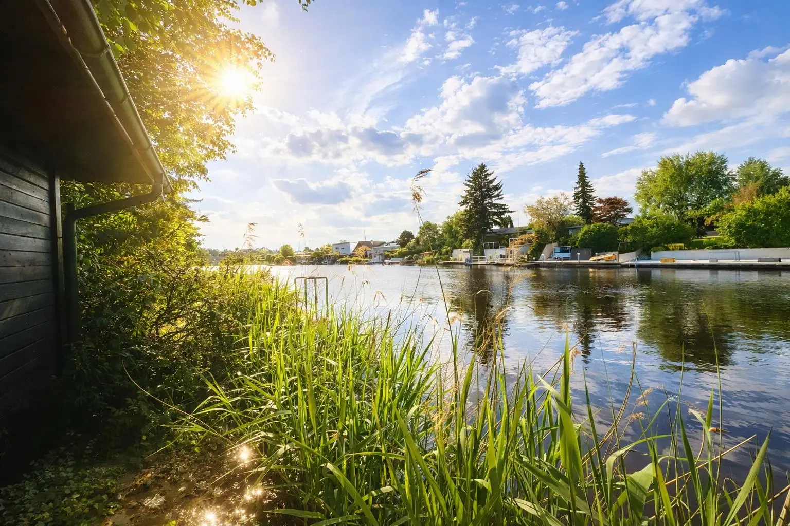 Blick über den Nikolaussee