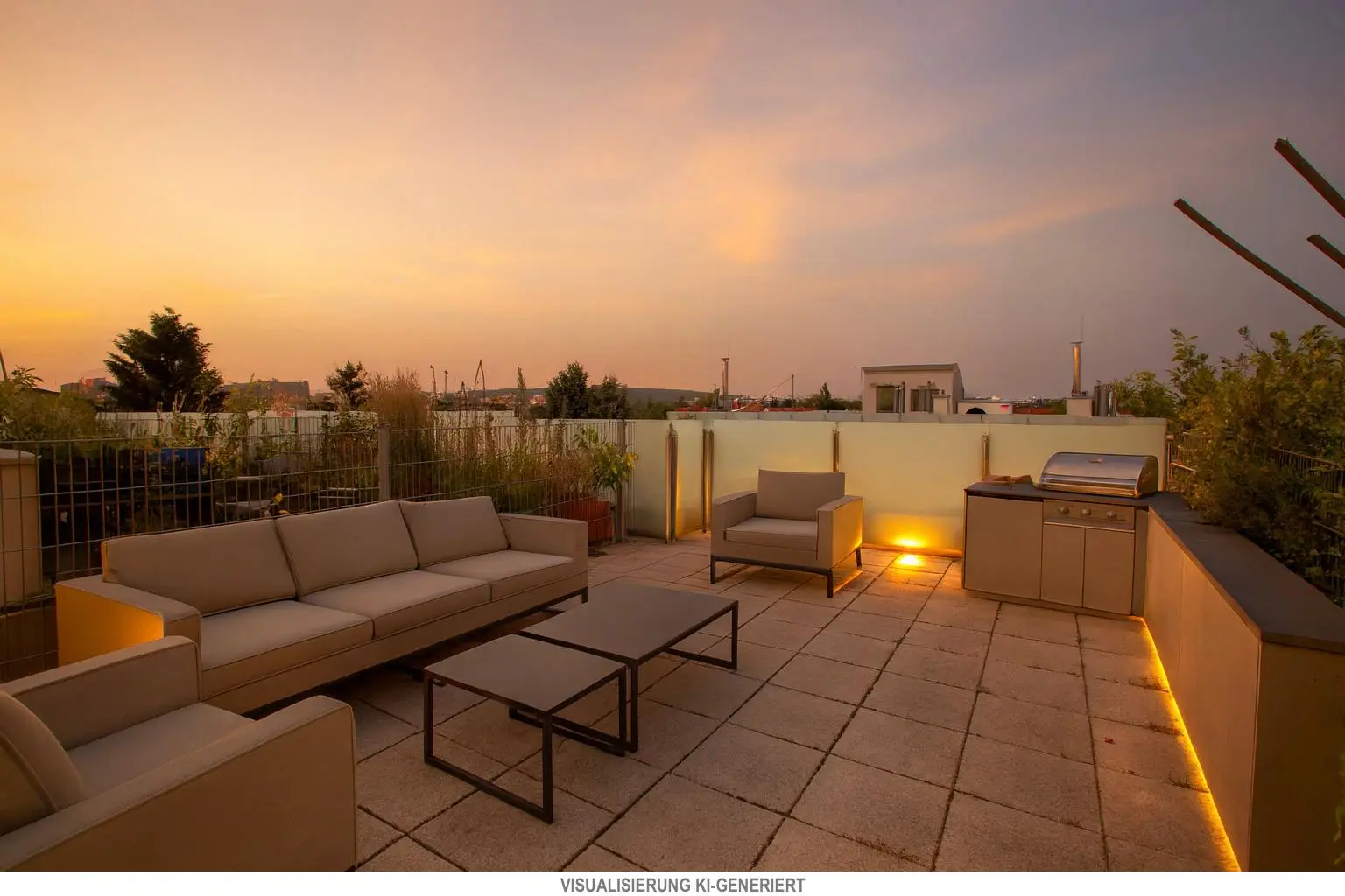 “Moderne 3-Zimmer-Wohnung mit Garten-Terrasse & Dachterrasse!“