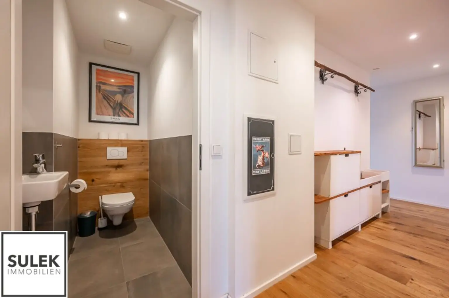 Gut geschnittene, modernisierte 4 Zimmer Wohnung mit Fernblick beim Schweizergarten - ab sofort beziehbar! (nicht WG-geeignet)