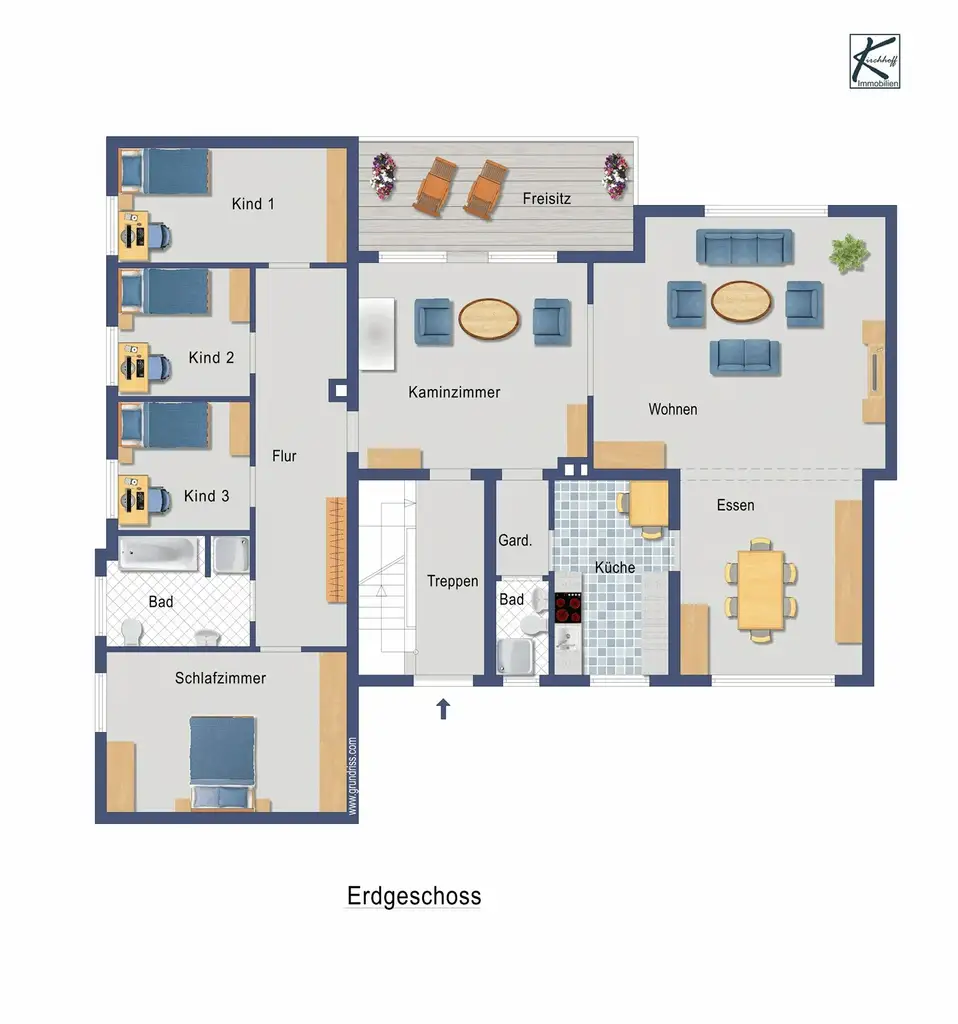 Grundriss Erdgeschoss
