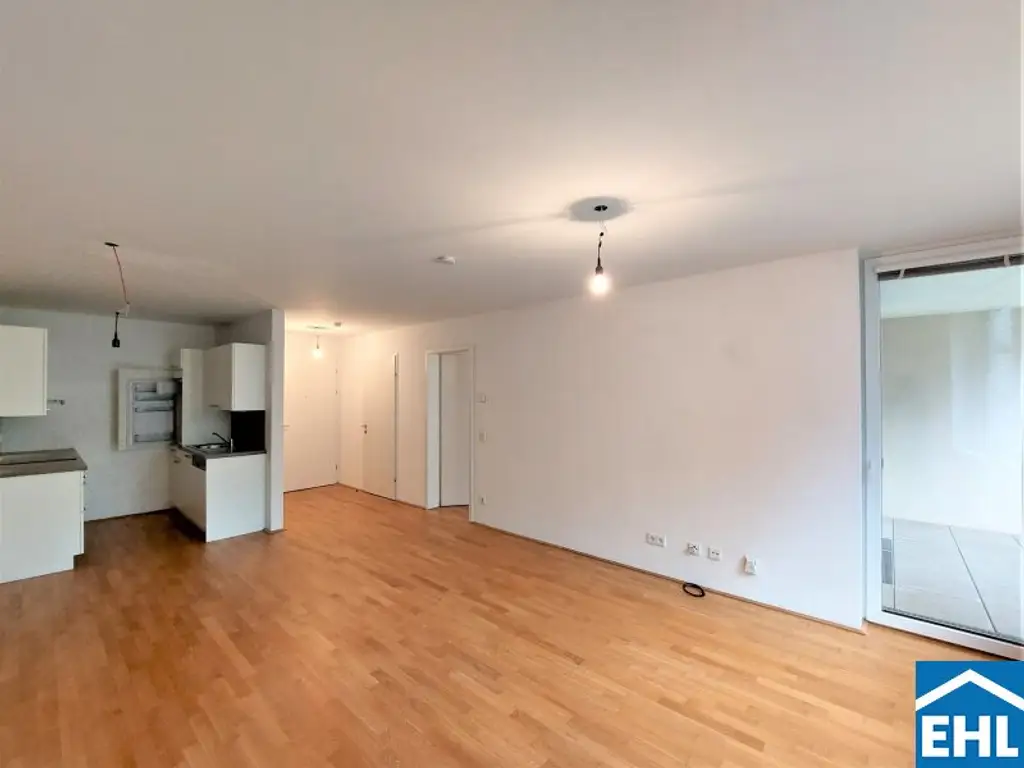 Schöne 2-Zimmerwohnung mit Loggia bei der U4/U6 Längenfeldgasse
